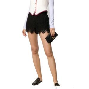 B2 Gucci Women's Flower Lace Shorts in size 44